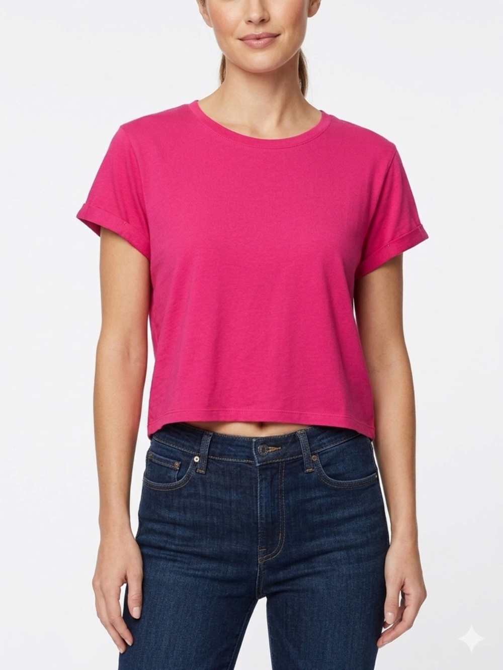 Sundry Rolled Sleeve Tee